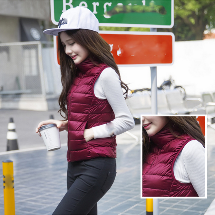 Colete Puffer Feminino Stand Inverno